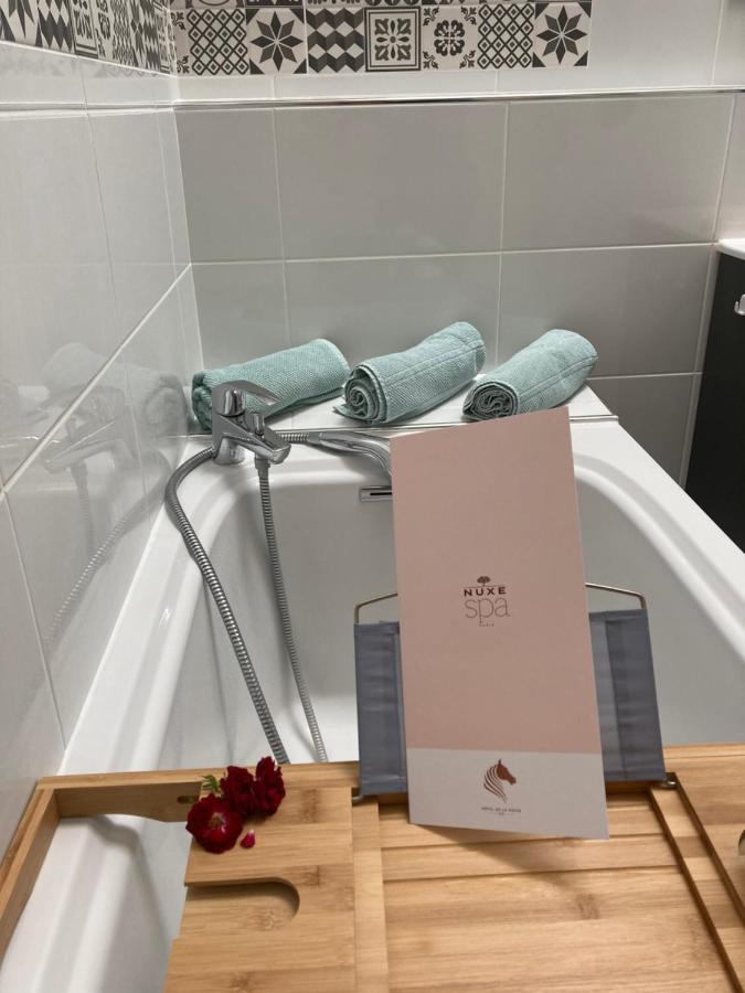 Garden Spa-Hyper Centre Avec Cour-Calme-Sauna-Hamam Apartment Troyes Exterior photo